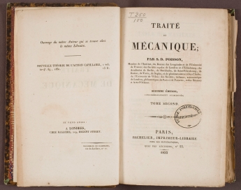 Traité de mécanique (力学概論)