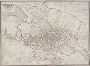 クリックで拡大・Vorarbeiten zu einer zukunftigen Wasser-Versorgung der Stadt Berlin