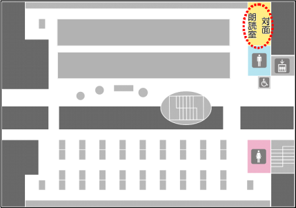 3階対面朗読室マップ