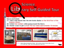 Science Library Self-guided tour 2022 